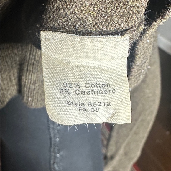 Vintage J. Crew Cotton Cashmere Sweater - Size Large - Picture 8 of 8